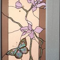 Stained Glass Entry and Airlock doors In Reno, NV