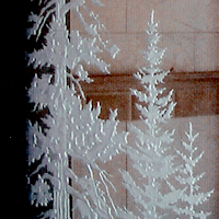 Sandblasted Shower Enclosure in Lahontan